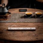 Zen Ceramic Incense Burner — Handmade Enamel Aromatherapy Holder