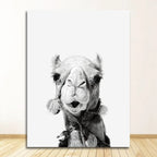 Safari Nursery Wall Art — Lion, Zebra & Elephant Print