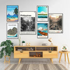 Philippines Travel Poster — Vintage Island & City Prints | Multiple Designs & Sizes