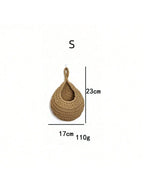 Woven Basket Wall Planter — Filipino-Inspired Hanging Décor