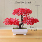 Artificial Bonsai Tree — Decorative Potted Plant for Home & Garden