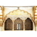 Moroccan Palace Arch Wall Backdrop — Moroccan Architecture Wall Hanging