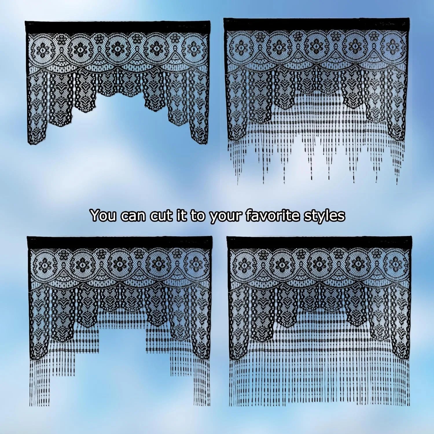 Bohemian Tassel Thread Curtain — Decorative Door & Room Divider