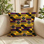Design 11 kente pattern cushion cover