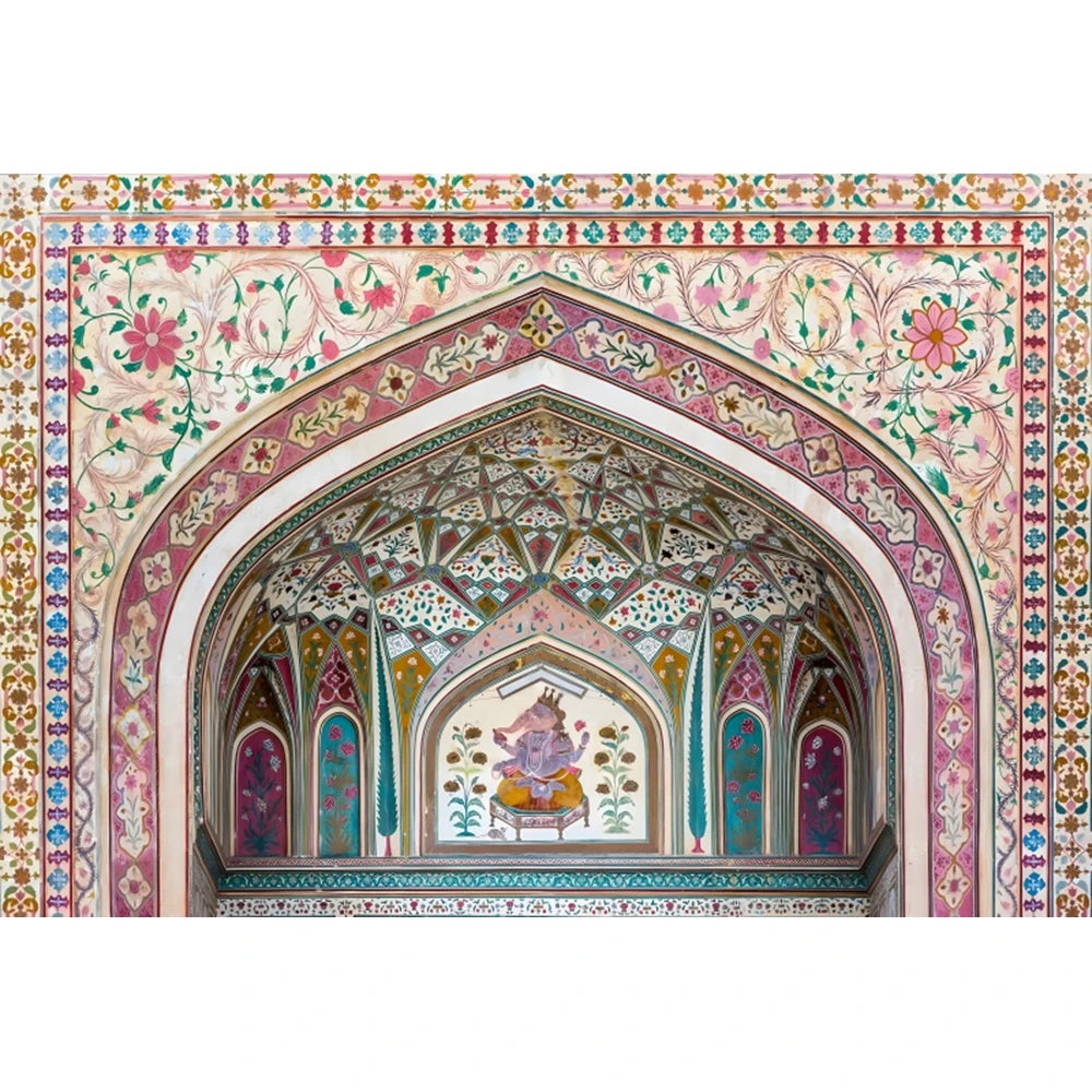 Moroccan Palace Arch Wall Backdrop — Moroccan Architecture Wall Hanging