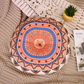 Vintage Ethnic Round Floor Cushion — Bohemian Tatami Seat Mat
