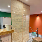 Ramie Grass Curtain Divider — Japanese Entryway Screen