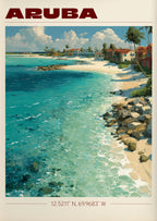 Vintage Havana, Cuba Travel Poster Canvas Print — Latin Heritage Wall Art