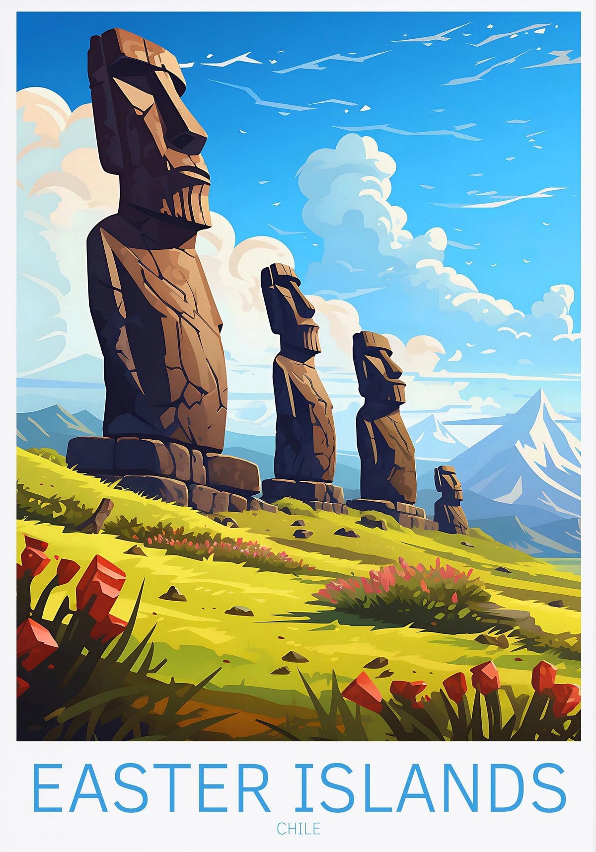 Peru, Cuba & Caribbean Travel Poster Canvas Print — Latin Heritage Wall Art