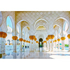 Moroccan Palace Arch Wall Backdrop — Moroccan Architecture Wall Hanging