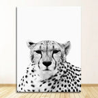 Safari Nursery Wall Art — Lion, Zebra & Elephant Print