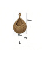 Woven Basket Wall Planter — Filipino-Inspired Hanging Décor