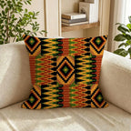 Design 5 kente pattern cushion cover
