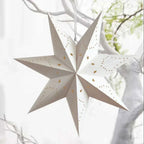 Hollow Star Paper Lantern — Hanging Star Pendant for Christmas & Eid