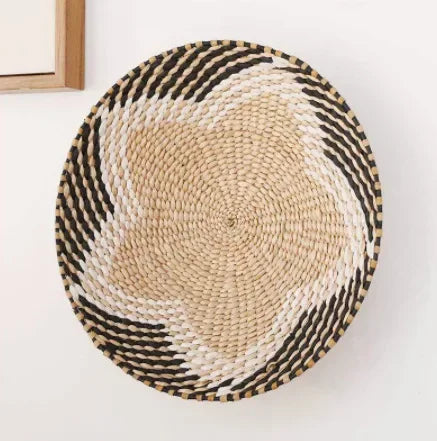 Boho Woven Wall Basket — Natural Fiber Wall Décor, 33 Designs