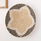 Boho Woven Wall Basket — Natural Fiber Wall Décor, 33 Designs