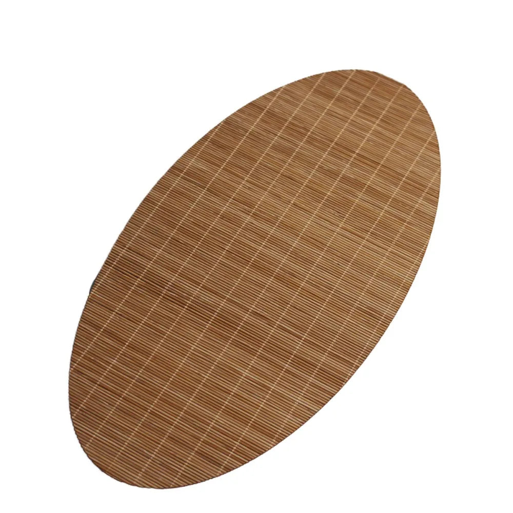 Woven Bamboo Tea Mats, Set of 2 — Japanese-Style Heat-Resistant Tea Ceremony Mats