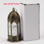 Eid Mubarak Moon LED Candle Lantern — Ramadan & Eid Al-Adha Décor
