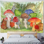 Tropical Jungle Bird Tapestry — Wall Hanging & Beach Mat