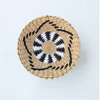 Boho Woven Wall Basket — Natural Fiber Wall Décor, 33 Designs