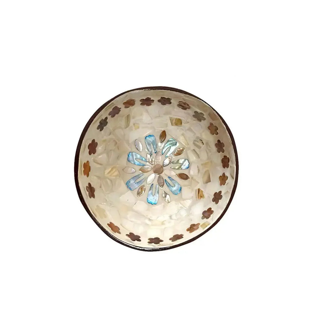 Capiz-Inspired Coconut Shell Bowl — Handmade Filipino Storage &amp; Décor