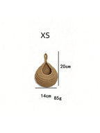 Woven Basket Wall Planter — Filipino-Inspired Hanging Décor