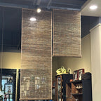Ramie Grass Curtain Divider — Japanese Entryway Screen