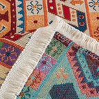 Moroccan Floral Tablecloth — Vintage Pattern Rectangular Table Cover