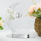 Ramadan & Eid Acrylic Tabletop Ornament – Islamic Home Décor Stand
