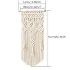 Home Decoration Bohemian Macrame Woven Wall Hanging Boho Room Geometric Tapestry Nordic Art Beautiful Apartment Room Decor Gift