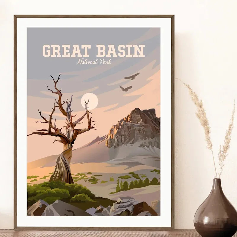 Machu Picchu Vintage Travel Poster – Andes Mountains Wall Art