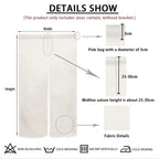 Great Wave Noren Door Curtain — Japanese Linen Half Curtain