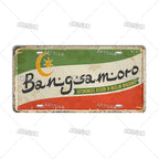 Philippines City Landmark Metal Sign — Decorative Wall Plate