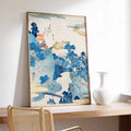 Japanese Wave Ukiyo-e Canvas Print — Vintage Japanese Wall Art