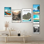Philippines Travel Poster — Vintage Island & City Prints | Multiple Designs & Sizes