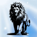 Lion Family Metal Wall Art — African Heritage Décor