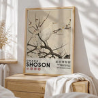 Ohara Koson Crane Print — Vintage Japanese Kachō-e Wall Art