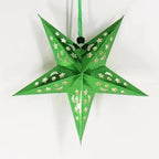 Hollow Star Paper Lantern — Hanging Star Pendant for Christmas & Eid