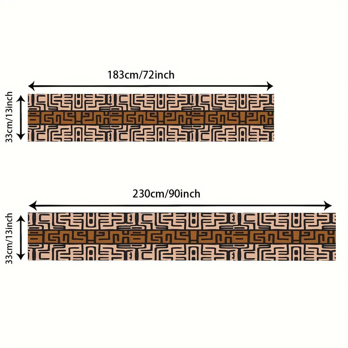 African Ethnic Tribal Linen Table Runner Holiday Party Decor Vintage Geometric Pattern Kitchen Dining Table Runners Home Decor