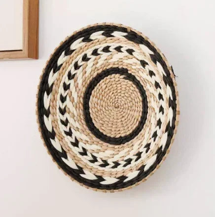 Boho Woven Wall Basket — Natural Fiber Wall Décor, 33 Designs