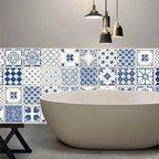 Mosaic Tile Wall Stickers — 20-Piece Peel & Stick Kitchen & Bath Decals