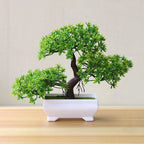 Artificial Bonsai Tree — Decorative Potted Plant for Home & Garden
