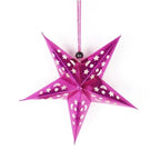 Hollow Star Paper Lantern — Hanging Star Pendant for Christmas & Eid