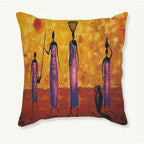 African Heritage Cushion Cover — Decorative Throw Pillow