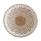 Boho Woven Wall Basket — Handcrafted Rattan Wall Décor