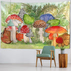 Tropical Jungle Bird Tapestry — Wall Hanging & Beach Mat