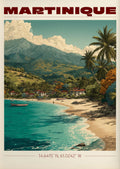 Vintage Havana, Cuba Travel Poster Canvas Print — Latin Heritage Wall Art
