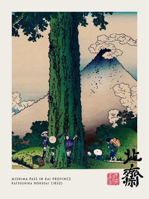 Katsushika Hokusai Canvas Prints — The Great Wave, Mount Fuji & Waterfall Series Wall Art
