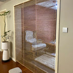 Ramie Grass Curtain Divider — Japanese Entryway Screen