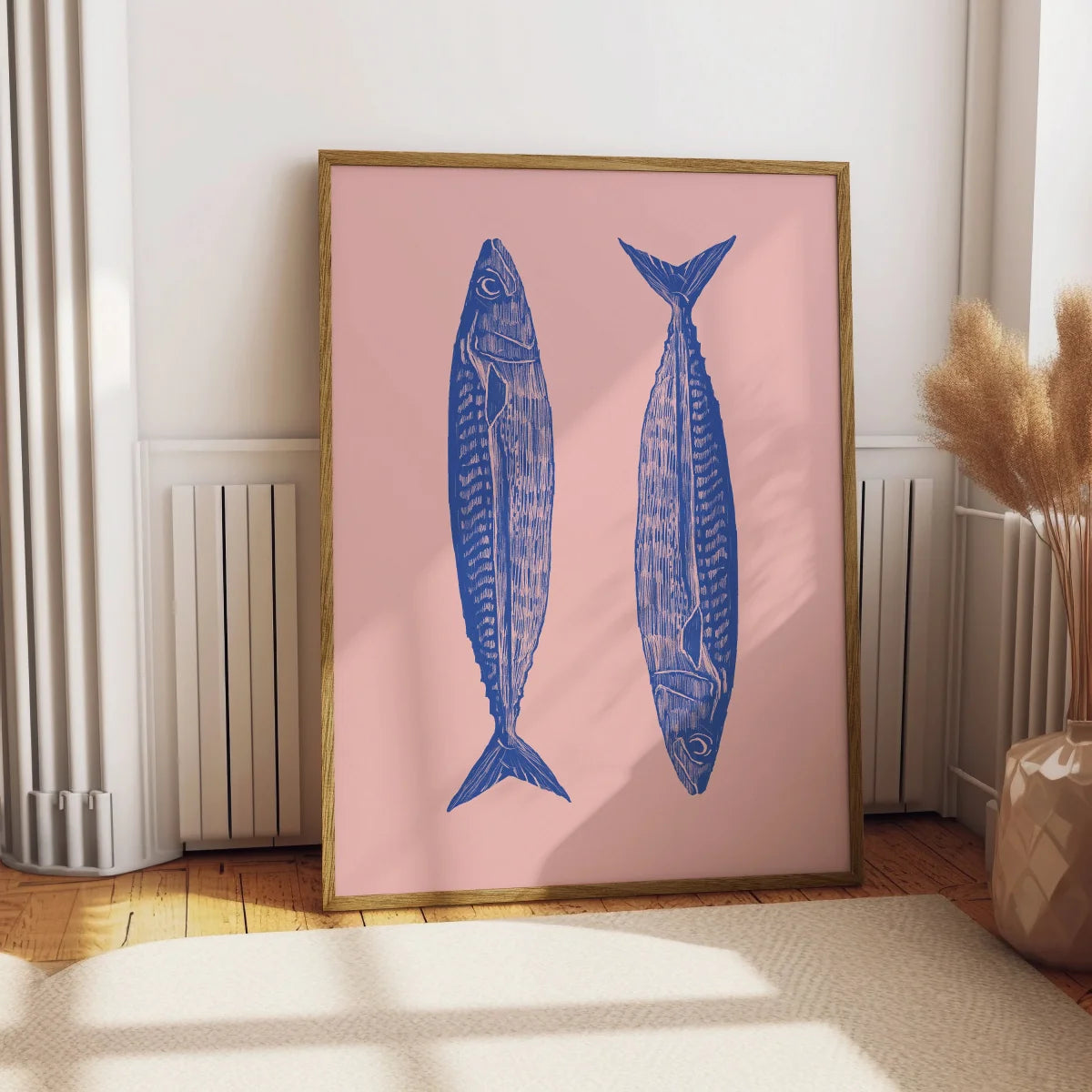 Japanese Koi Fish Canvas Prints Poster Japandi Vintage Fish Aesthetic Art Prints Bedroom Kitchen Home Decor Art Poster Gifts